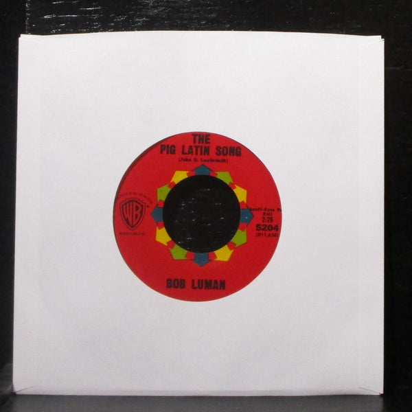Bob Luman - The Great Snow Man / The Pig Latin Song 7" VG+ Vinyl 45 WB 5204 - Shuga Records
