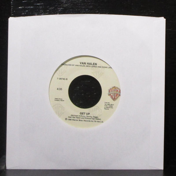 Van Halen - Why Can't This Be Love / Get Up 7" VG+ Vinyl 45 WB 7-28740 USA 1986 - Shuga Records
