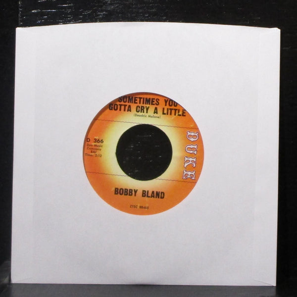 Bobby Bland - Sometimes You Gotta Cry A Little / You're Worth It All 7" Mint- 45 - Shuga Records