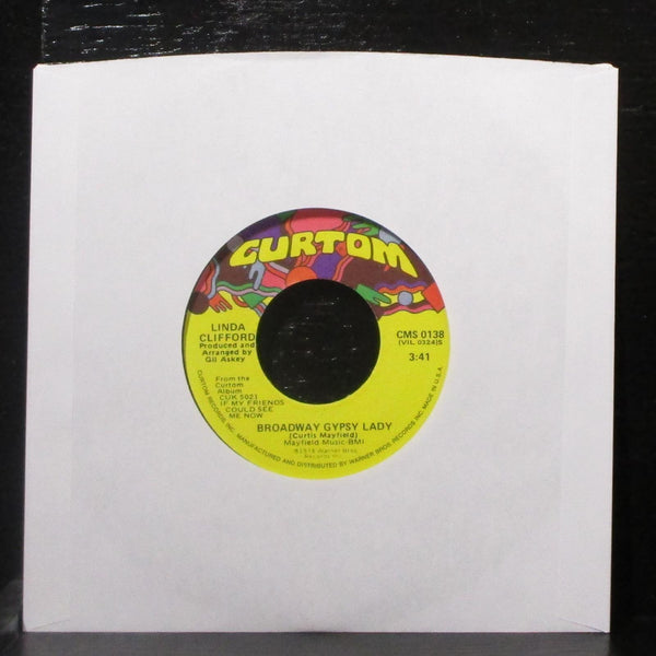 Linda Clifford - Runaway Love / Broadway Gypsy Lady 7" Mint- Vinyl 45 Curtom USA - Shuga Records