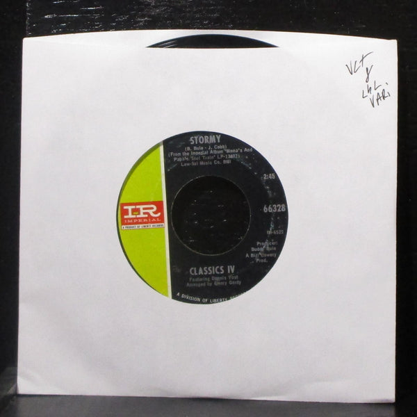 Classics IV & Dennis Yost - Stormy / 24 Hours Of Loneliness 7" VG+ 45 lbl var - Shuga Records
