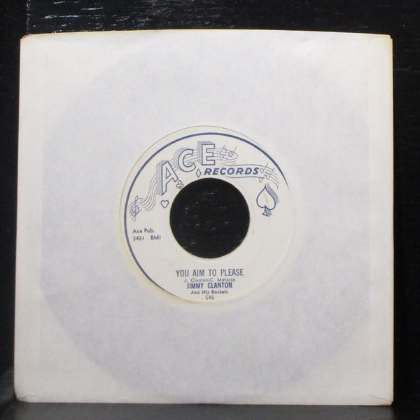 Jimmy Clanton - Just A Dream / You Aim To Please 7" VG+ Vinyl 45 Ace 546 lbl var - Shuga Records