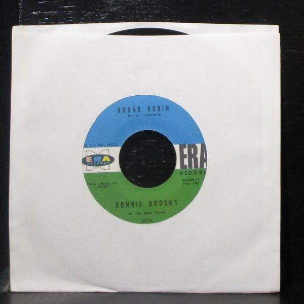 Donnie Brooks - Round Robin / Doll House 7" VG+ Vinyl 45 Era 3028 lbl var - Shuga Records