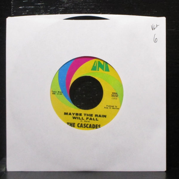 The Cascades - Maybe The Rain Will Fall / Naggin' Cries 7" VG+ 45 UNI 55152 - Shuga Records