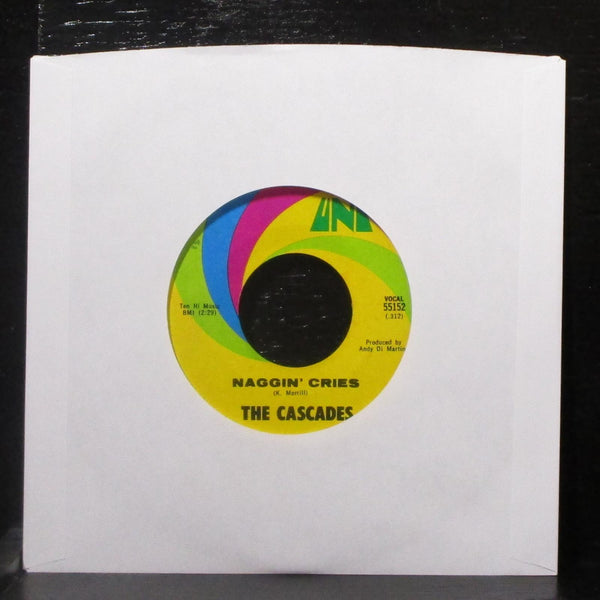 The Cascades - Maybe The Rain Will Fall / Naggin' Cries 7" VG+ 45 UNI 55152 - Shuga Records