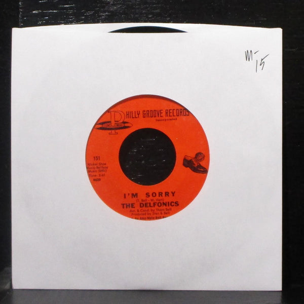 The Delfonics - I'm Sorry / You're Gone 7" Mint- Vinyl 45 Philly Groove 151 USA - Shuga Records