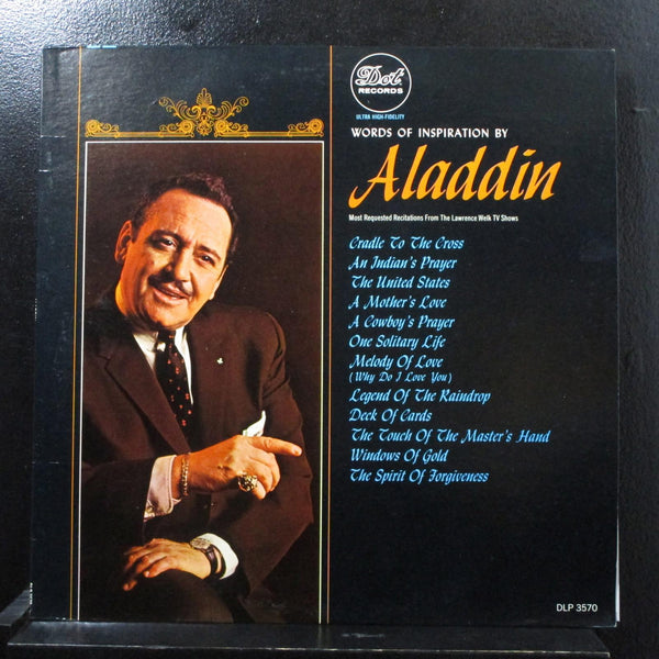 Aladdin Pallanta - Words Of Inspiration By Aladdin LP VG+ DLP 3570 Mono Record - Shuga Records