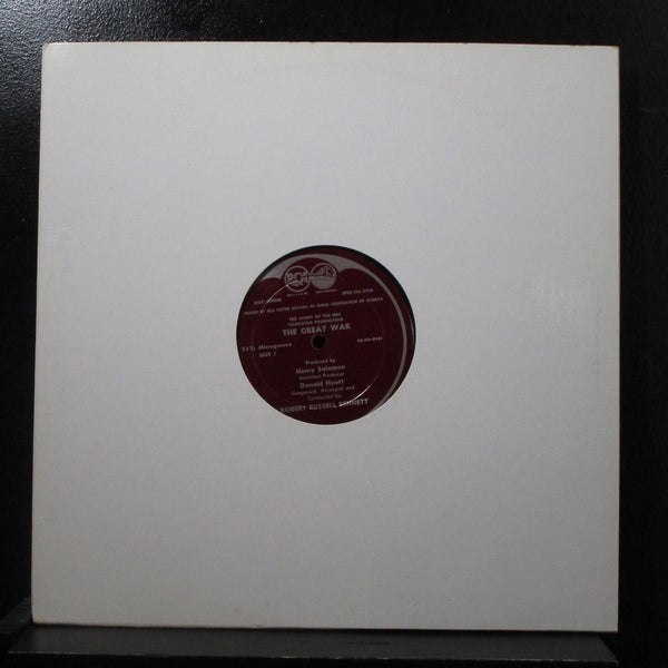 Robert Russell Bennett-  The Score Of: The Great War LP VG+ Mono NBC Promo - Shuga Records