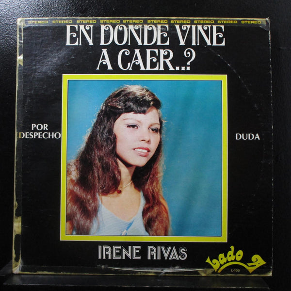 Irene Rivas - En Donde Vine A Caer..? LP VG+ 105 Vinyl Record - Shuga Records