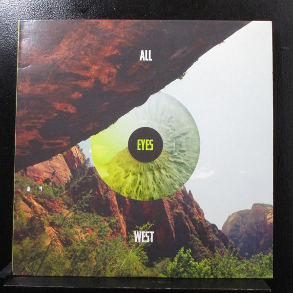All Eyes West - All Eyes West LP 45 RPM Mint- BMP-0059 Auqa Green Vinyl Record - Shuga Records