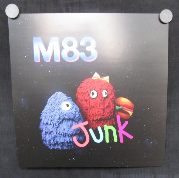 M83 - Junk Mint- Poster 12"x12" double-sided - Shuga Records