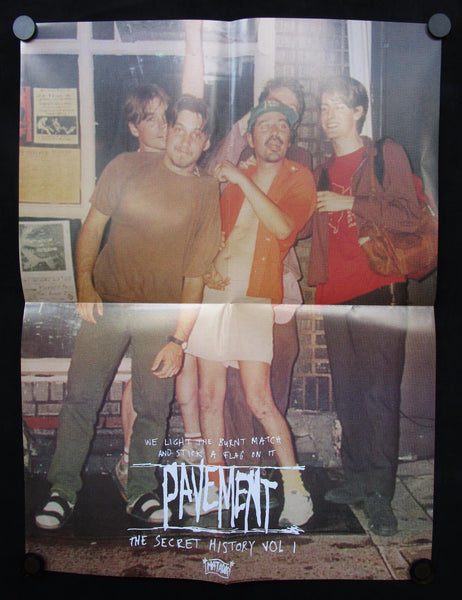 Pavement - The Secret History, Volume 1 Mint- Poster 24"x18" Matador 2015 folded - Shuga Records