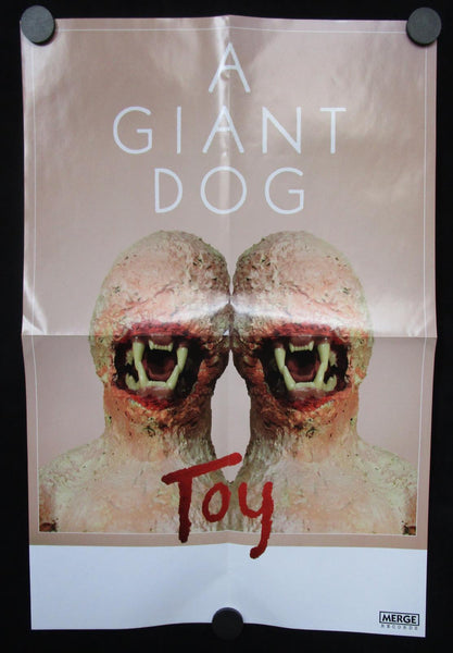 A Giant Dog - Toy Mint- Poster 18"x12" double-sided folded - Shuga Records