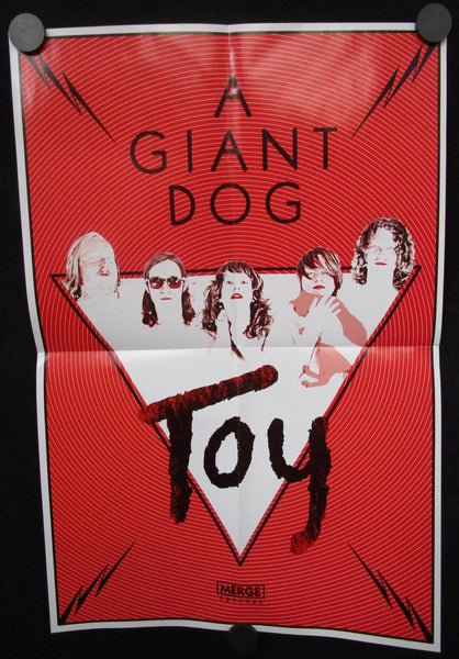 A Giant Dog - Toy Mint- Poster 18"x12" double-sided folded - Shuga Records