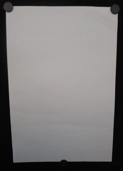 Clear Plastic Masks 2016 Tour Chicago Schubas Mint- Poster 17"x11" Screen Print - Shuga Records