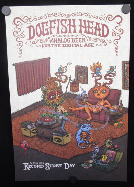 Dogfish Head - Record Store Day 2019 Mint- Poster 21"x14" - Shuga Records