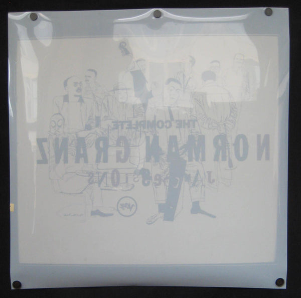 The Complete Norman Granz Jam Sessions Mint- Light Box Transparency 36"x36" - Shuga Records