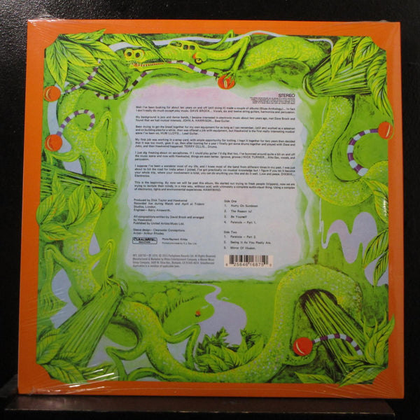Hawkwind - Hawkwind (1970) - New LP Record Store Day 2015 Parlophone RSD Orange Translucent Vinyl - Psychedelic Rock / Space Rock - Shuga Records