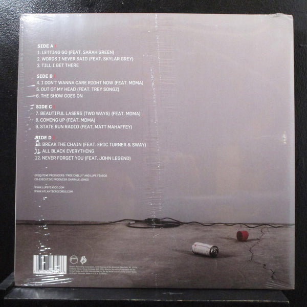 Lupe Fiasco - Lasers 2 LP New Sealed 520870-1 USA 2011 Atlantic 1st Vinyl Record - Shuga Records