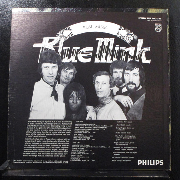 Blue Mink - Real Mink LP Mint- PHS 600-339 USA 1970 Philips Vinyl Record - Shuga Records