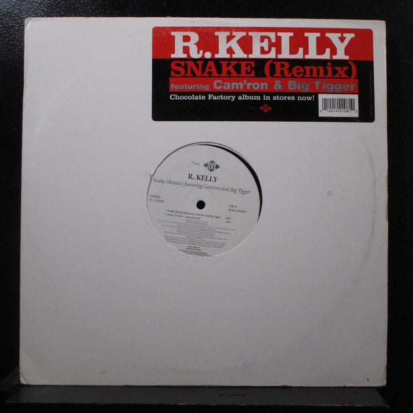 R. Kelly Ft. Cam'ron & Big Tigger - Snake (Remix) 12" VG+ 01241-40108-1 Record - Shuga Records
