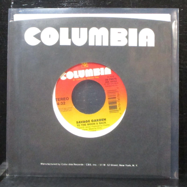 Savage Garden - To The Moon & Back / Memories Are Designed To Fade 7" Mint- 45 - Shuga Records