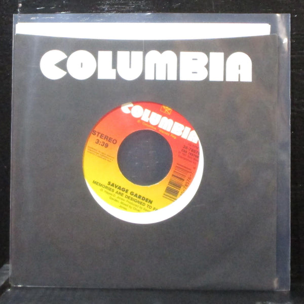 Savage Garden - To The Moon & Back / Memories Are Designed To Fade 7" Mint- 45 - Shuga Records