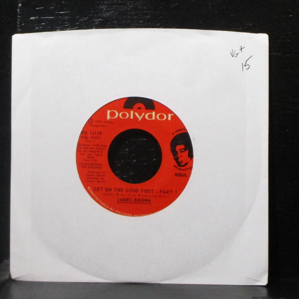 James Brown - Get On The Good Foot 7" VG+ Vinyl 45 Polydor PD 14139 USA 1972 - Shuga Records