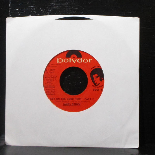 James Brown - Get On The Good Foot 7" VG+ Vinyl 45 Polydor PD 14139 USA 1972 - Shuga Records