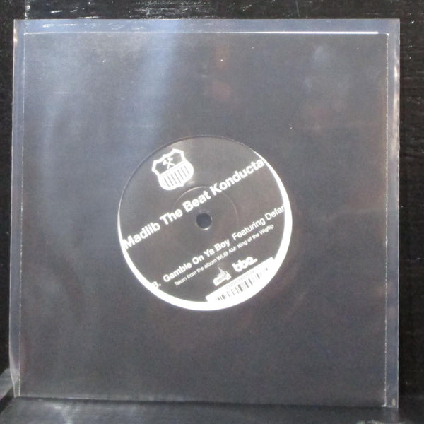 Madlib The Beat Konducta - Go! / Gamble On Ya Boy 7" Mint- New 45 Rapster GER - Shuga Records