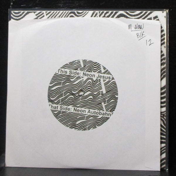 Crocodiles - Neon Jesus / Neon Autobahn 7" Mint- Black Vinyl 45 Zoo Music ZM-001 - Shuga Records