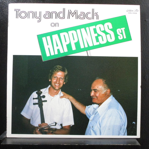 Tony And Mack - On Happiness St. LP Mint- CRS-31056 Private Jazz Vinyl Record - Shuga Records