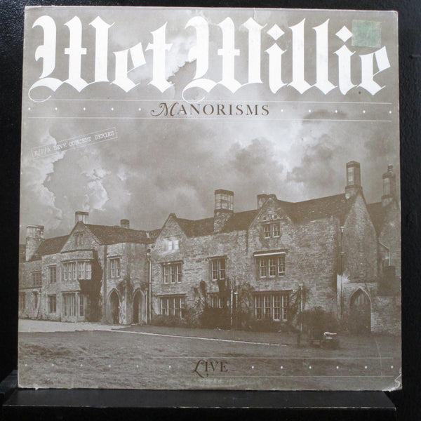 Wet Willie - Manorisms Live LP VG+ AS 428 White Promo 1978 Vinyl Record - Shuga Records