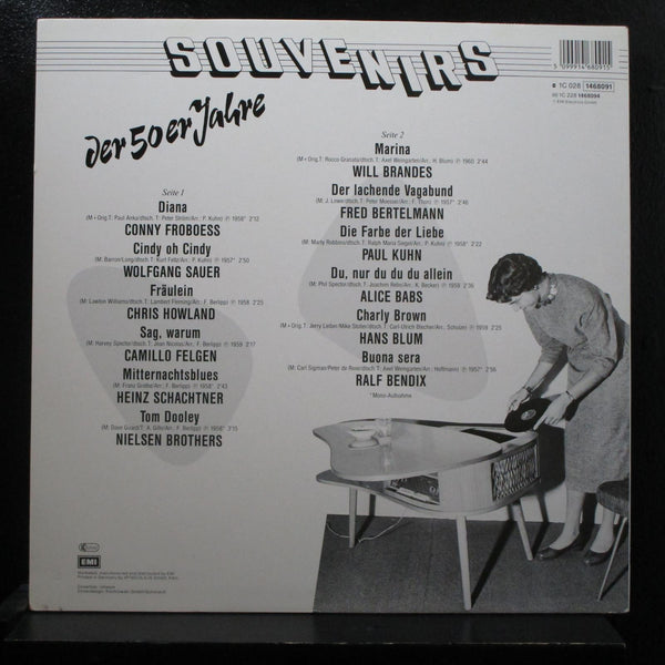 Various - Souvenirs Der 50er Jahre LP Mint- 1C 028 1468091 Germany Vinyl Record - Shuga Records