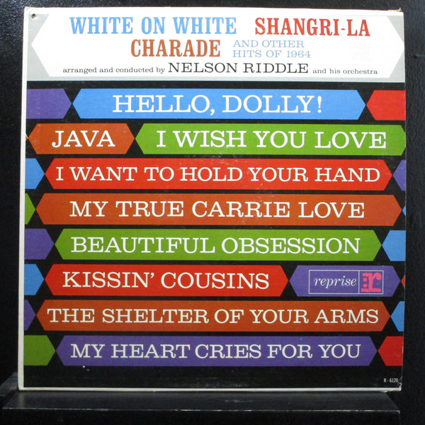 Nelson Riddle - White On White Shangri-La LP Mint- R-6120 Mono Tri-Label Record - Shuga Records
