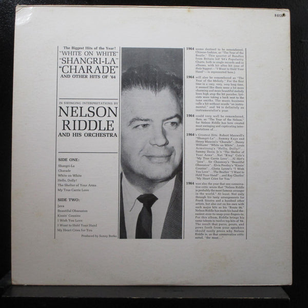 Nelson Riddle - White On White Shangri-La LP Mint- R-6120 Mono Tri-Label Record - Shuga Records