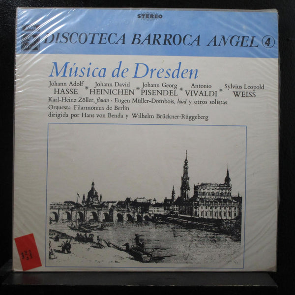 Vivaldi, Pisendel, Weiss - Dresden / Am Sachsischen Hofe LP Mint- YRX 1578 Chile - Shuga Records