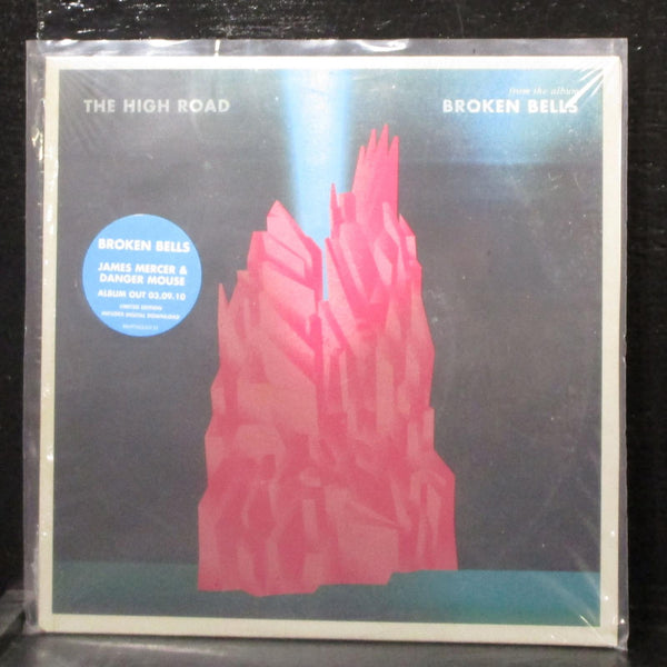 Broken Bells - The High Road / An Easy Life 7" SS Vinyl 45 Sony WIN20008 USA - Shuga Records