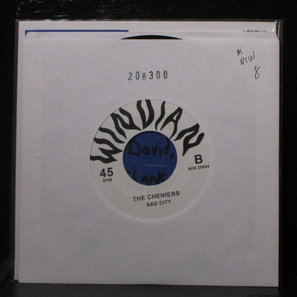 The Cheniers - Trouble! EP 7" Mint- New Vinyl 45 Windian WIN 20004 USA 2010 - Shuga Records