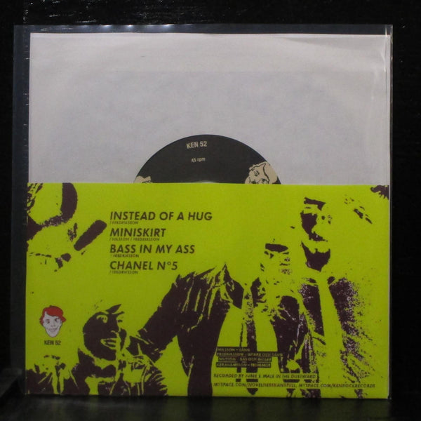 The Novelties - Instead Of A Hug EP 7" Mint- New Vinyl 45 KEN 52 Sweden 2007 - Shuga Records