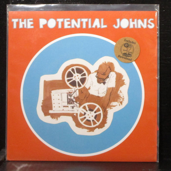 The Potential Johns EP 7" Mint- New Black Vinyl 45 Dirtnap ZZZ-92 USA 2010 - Shuga Records