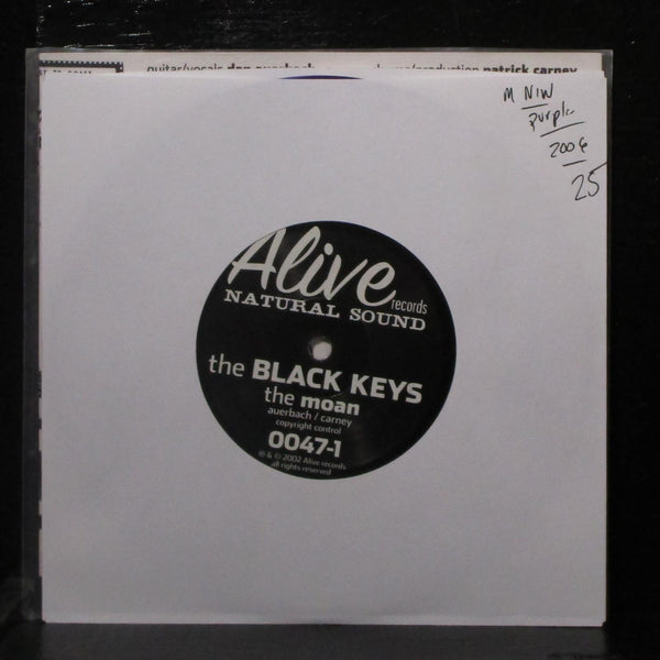 The Black Keys - The Moan / Have Love Will Travel 7" Mint- New Purple Vinyl 45 - Shuga Records