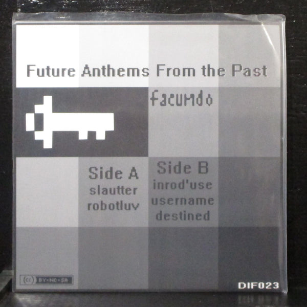 Facundo - Future Anthems From The Past 7" Mint picture sleeve only DIF023 USA - Shuga Records