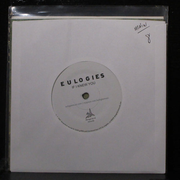 Sea Wolf / Eulogies - You're A Wolf / If I Knew You 7" Mint- New Vinyl 45 D8 - Shuga Records