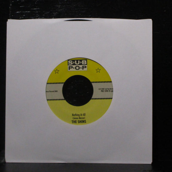 The Shins - Nothing At All / Split Needles 7" Mint- New Promo Vinyl 45 Sub Pop - Shuga Records