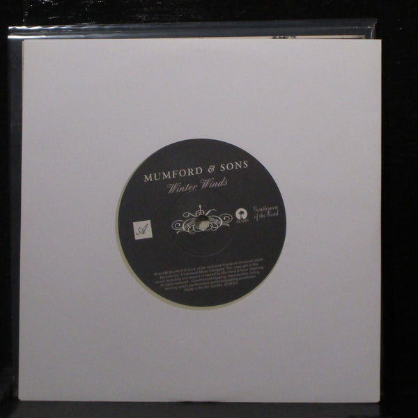 Mumford & Sons - Winter Winds 7" Mint- New Beige Vinyl 45 2728222 UK 2009 - Shuga Records