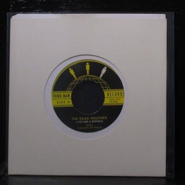 The Dead Weather - I Cut Like A Buffalo 7" Mint- New Tri-color Vinyl 45 TMR 005 - Shuga Records