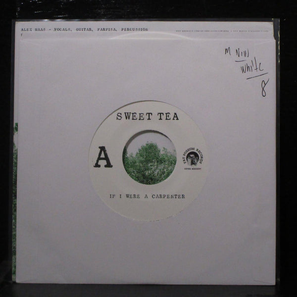 Sweet Tea - If I Were A Carpenter / Crazy Arms 7" Mint- New White Vinyl 45 2009 - Shuga Records