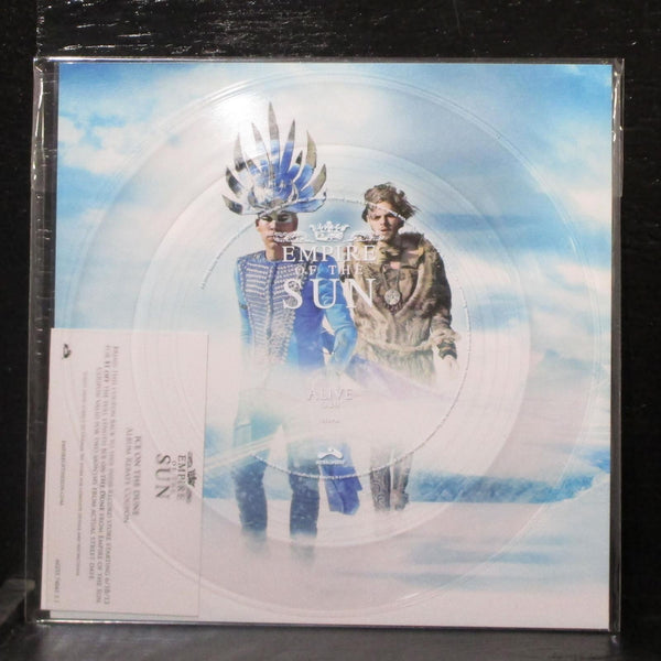 Empire Of The Sun - Alive 7" SS Clear Flexi-disc Vinyl 45 Astralwerks 2013 - Shuga Records