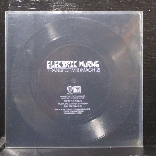 Electric Wrms - Transform!!! (Mach 2) 7" Mint- New Promo Vinyl 45 WB 544908-7 - Shuga Records